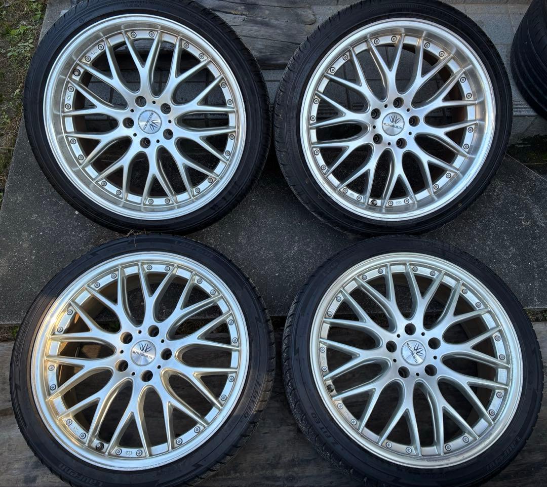 ロクサーニ　19インチ　タイヤホイール　4本セット　クラウン　マークX カムリ