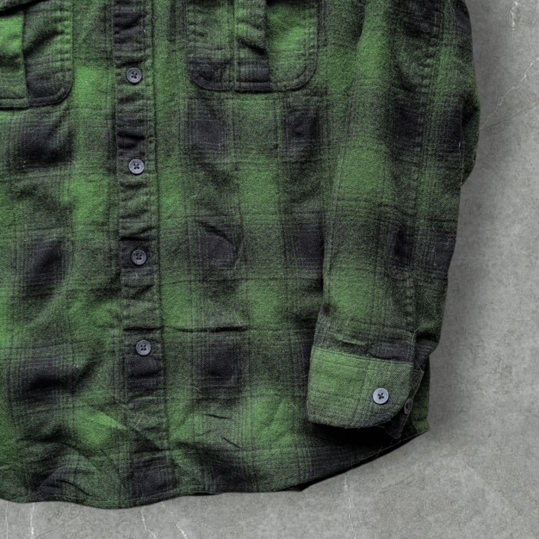 橋*下様 ペンドルトン オンブレチェック ウールネルシャツ Mサイズ SCOUT