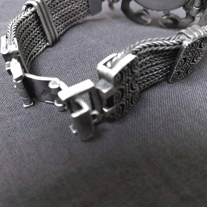 マーカサイトブレスウォッチＭＫ０２カニモチーフ シルバー９２５