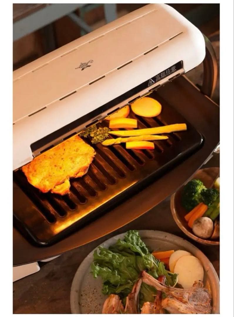 値下）Aladdin 無煙ロースター AEG-G13A/W グラファイトグリラー