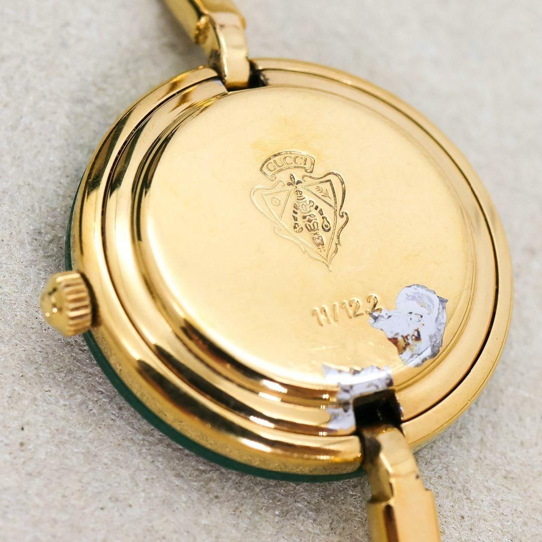 稼働 GUCCI 腕時計 チェンジベゼル 9個 バングル レディース 2120