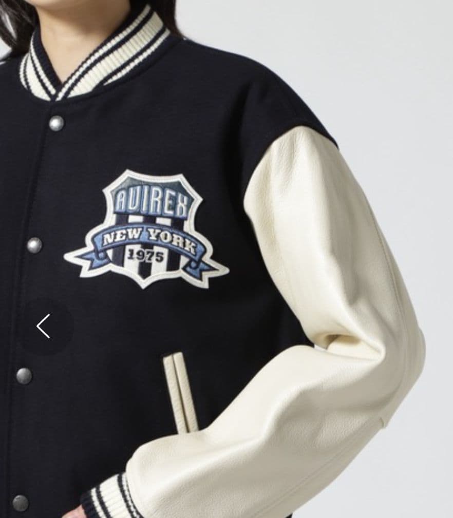 AVIREX　VARSITYJACKETTORCH & LAURELスタジャン革