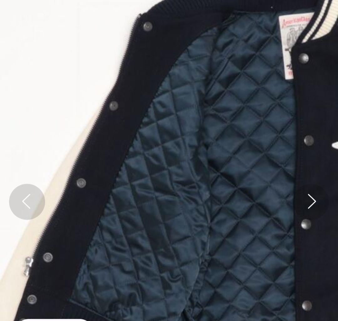 AVIREX　VARSITYJACKETTORCH & LAURELスタジャン革