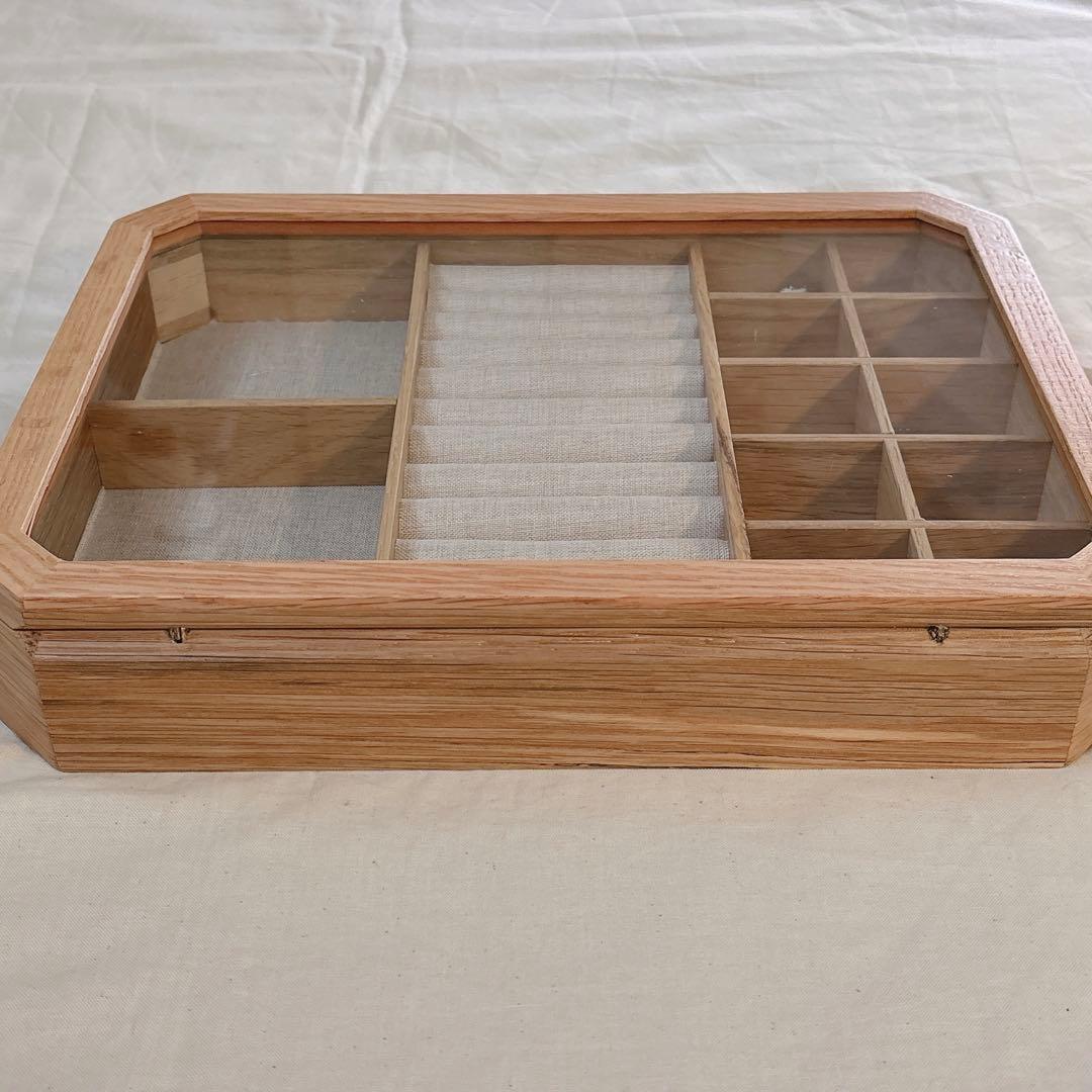 新品 ꕤ ZARA ウッドジュエリーボックス アクセサリーケース