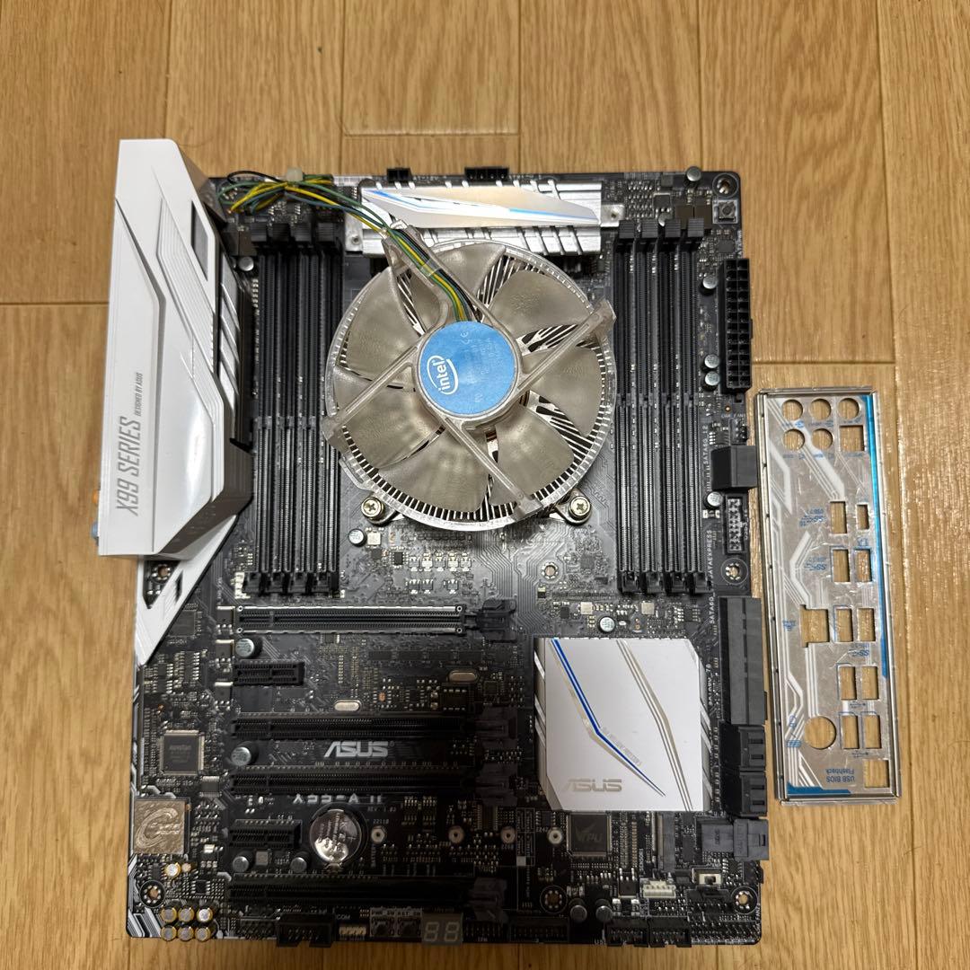ASUS X99-AⅡ マザーボード(i7-6800k CPU付き)