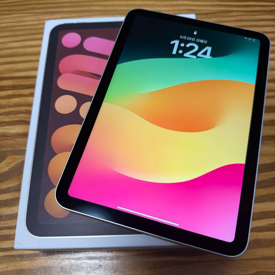 【極美品】iPad mini 7 A17Pro 128GB バッテリー100%