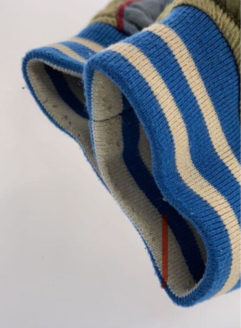 AVIREX スカジャン XL グレー・オリーブ 虎