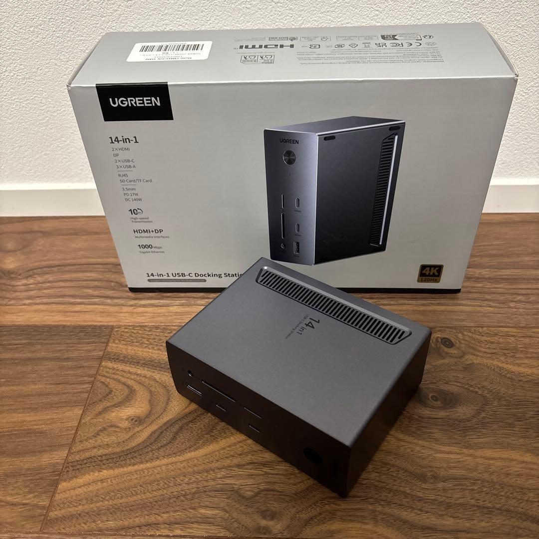 UGREEN 14in1 ドッキングステーション Revodok Pro 314