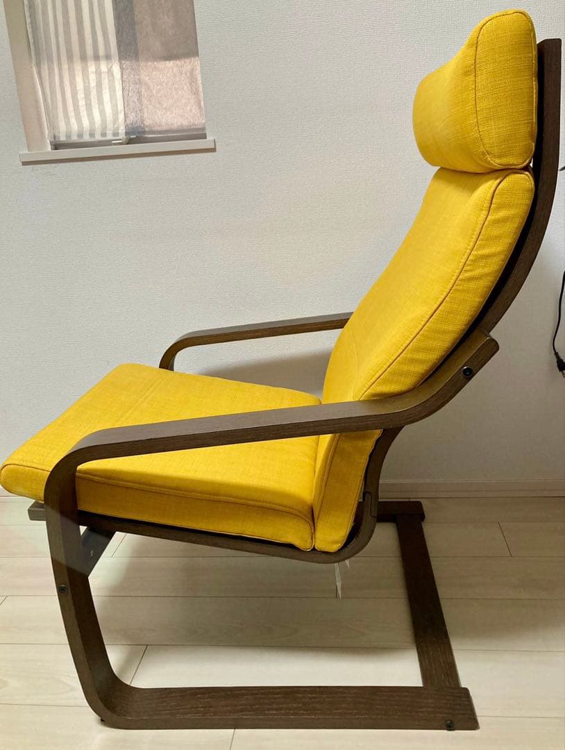 IKEA POÄNG ポエング　イエロー