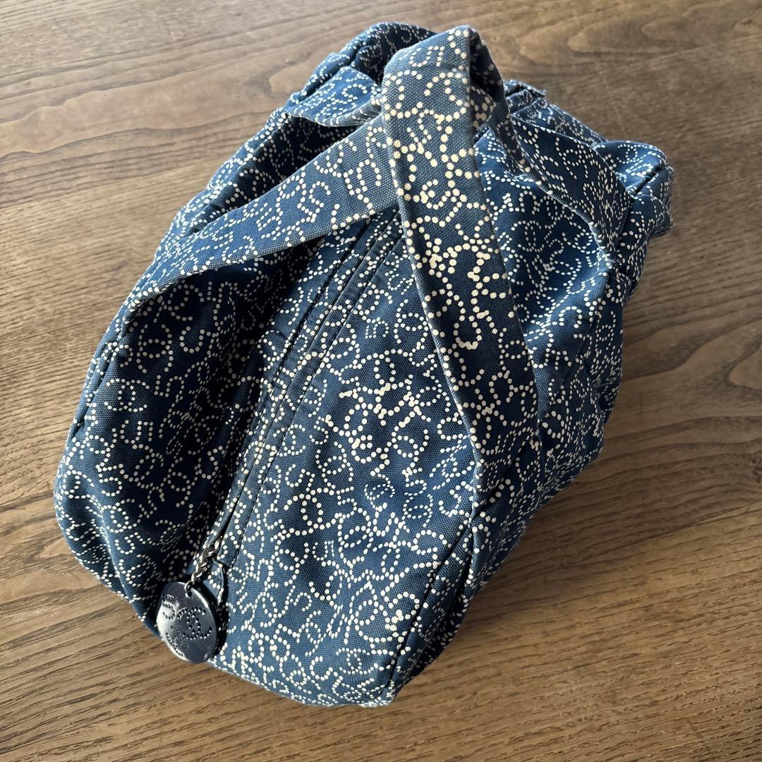 CHANEL 布ボストンバッグ