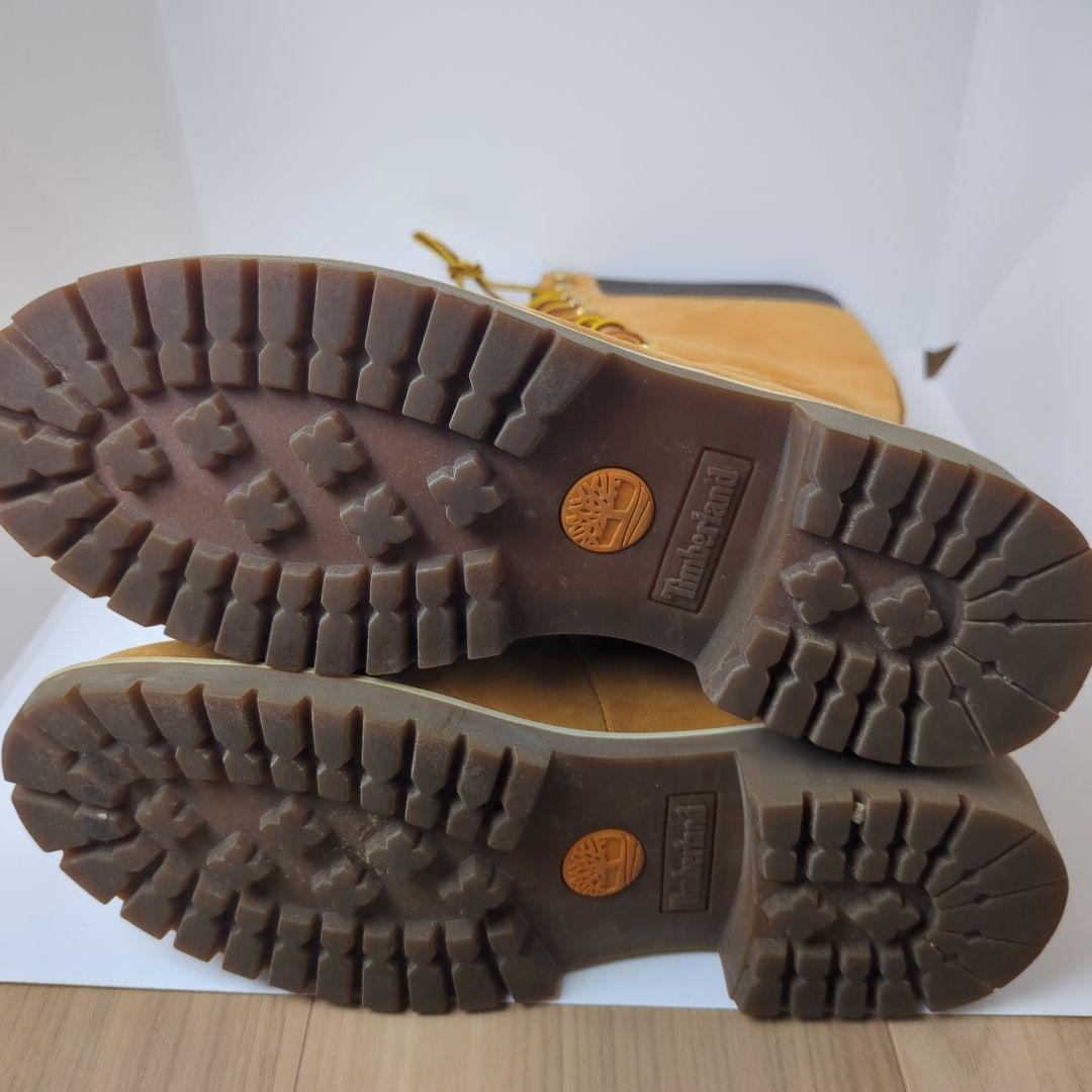 希少　Timberland　8M 26cm ロングブーツ　イエロー 　メンズ