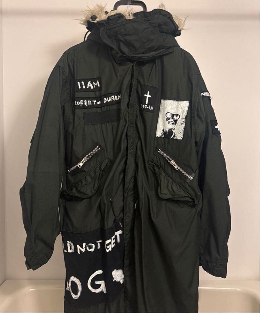 ブ*ン様 一点物 HELSINKI ANTIKLAFT AUTOBAHN モッズ