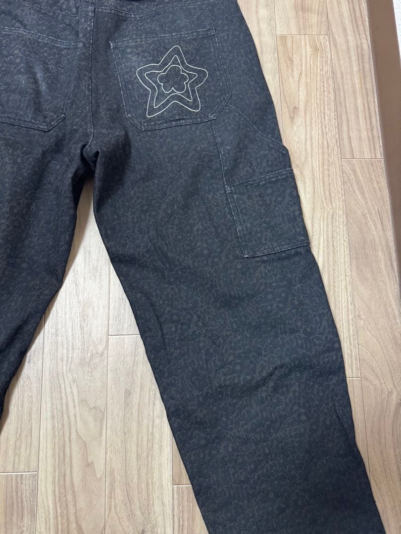 starteamスターチーム レオパードデニム 34