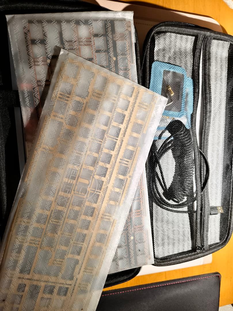 Meletrix ZOOM TKL 試打のみ PVD＋内部配重 真鍮PC FR4