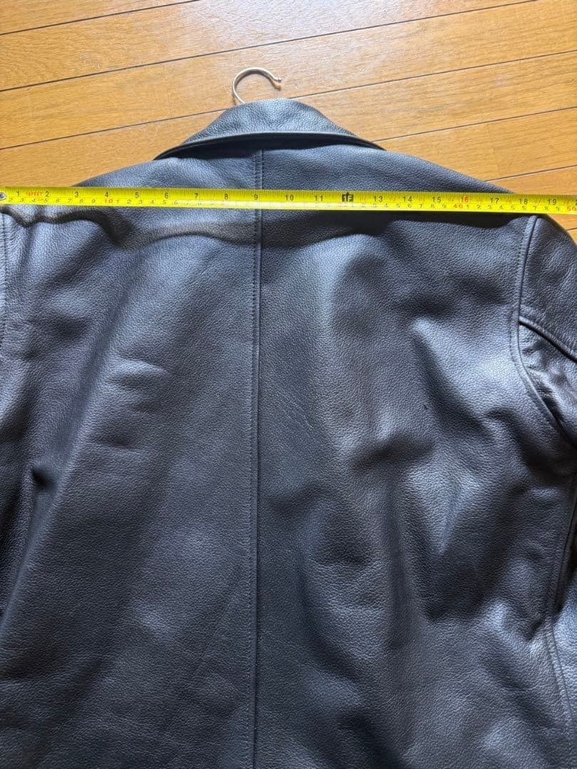 Freedom ダブルライダースジャケット 46サイズ 黒