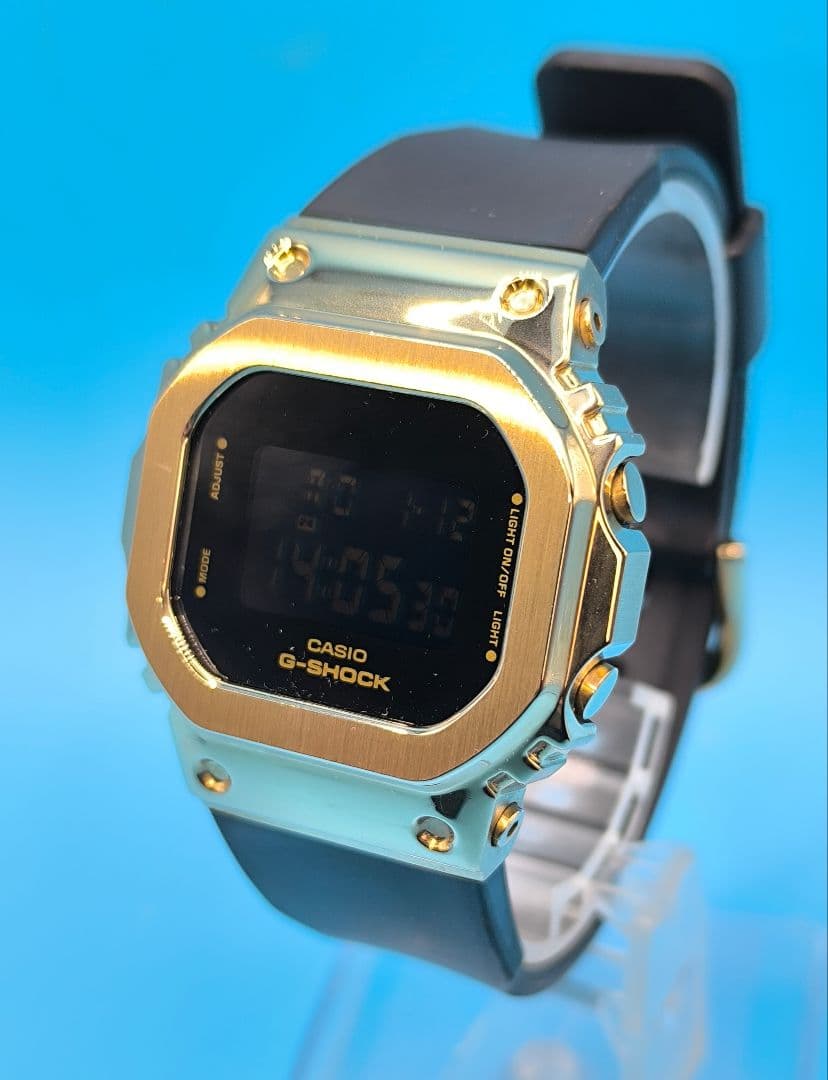 美品 G-SHOCK GM-S5600GB-1JF メタルカバード