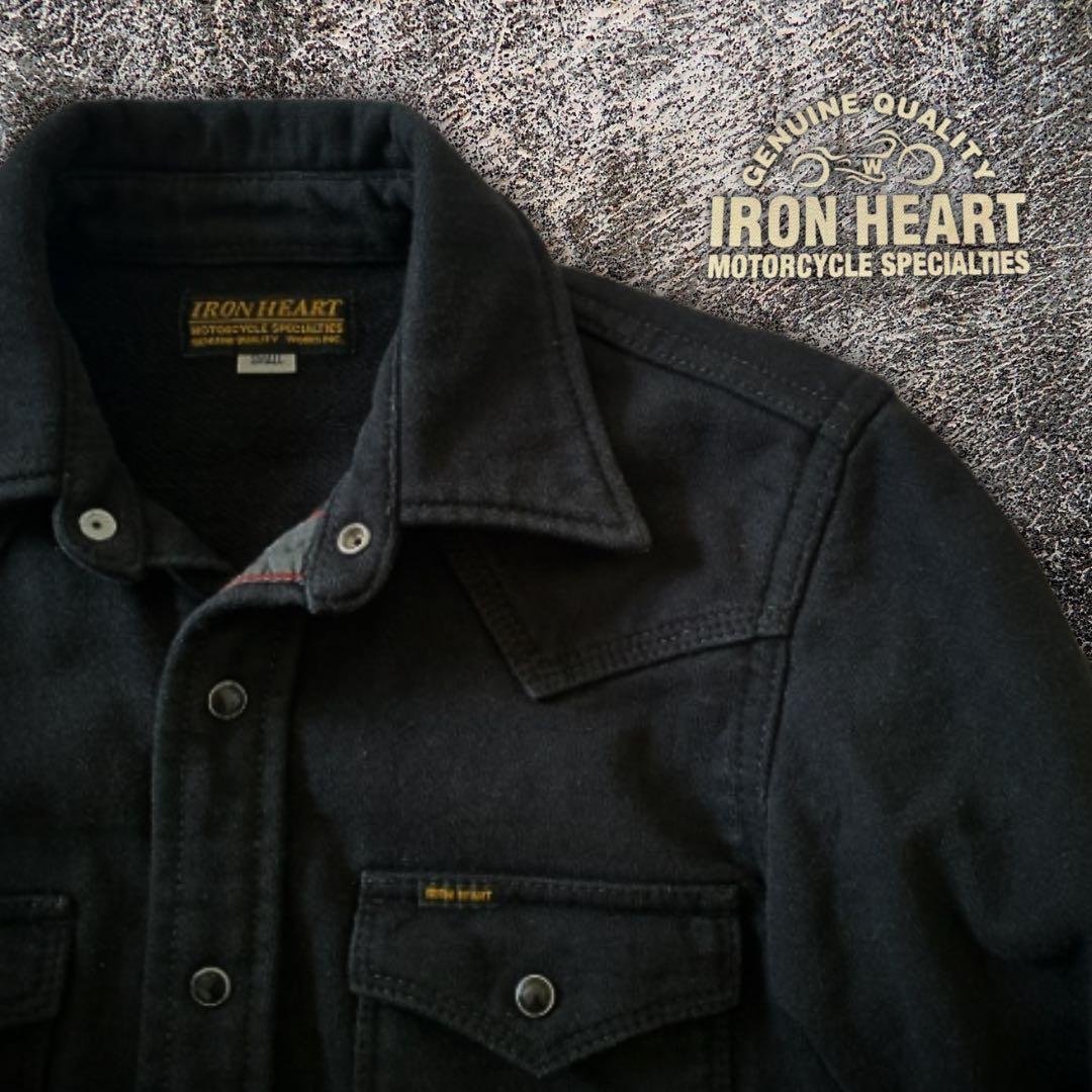 『黒鎧◎』IRON HEART(アイアンハート)エクストラヘビースウェットシャツ