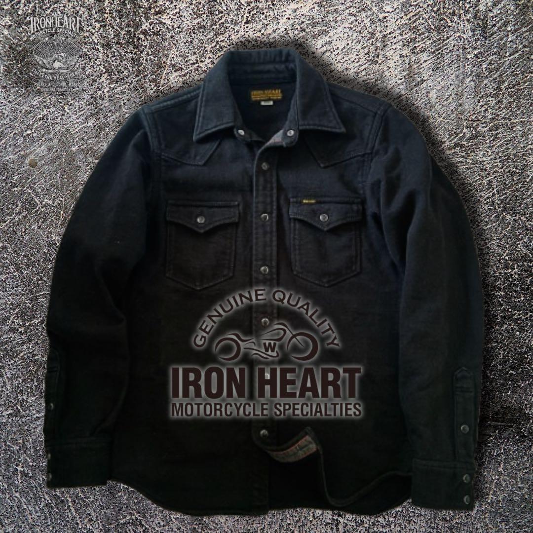 『黒鎧◎』IRON HEART(アイアンハート)エクストラヘビースウェットシャツ