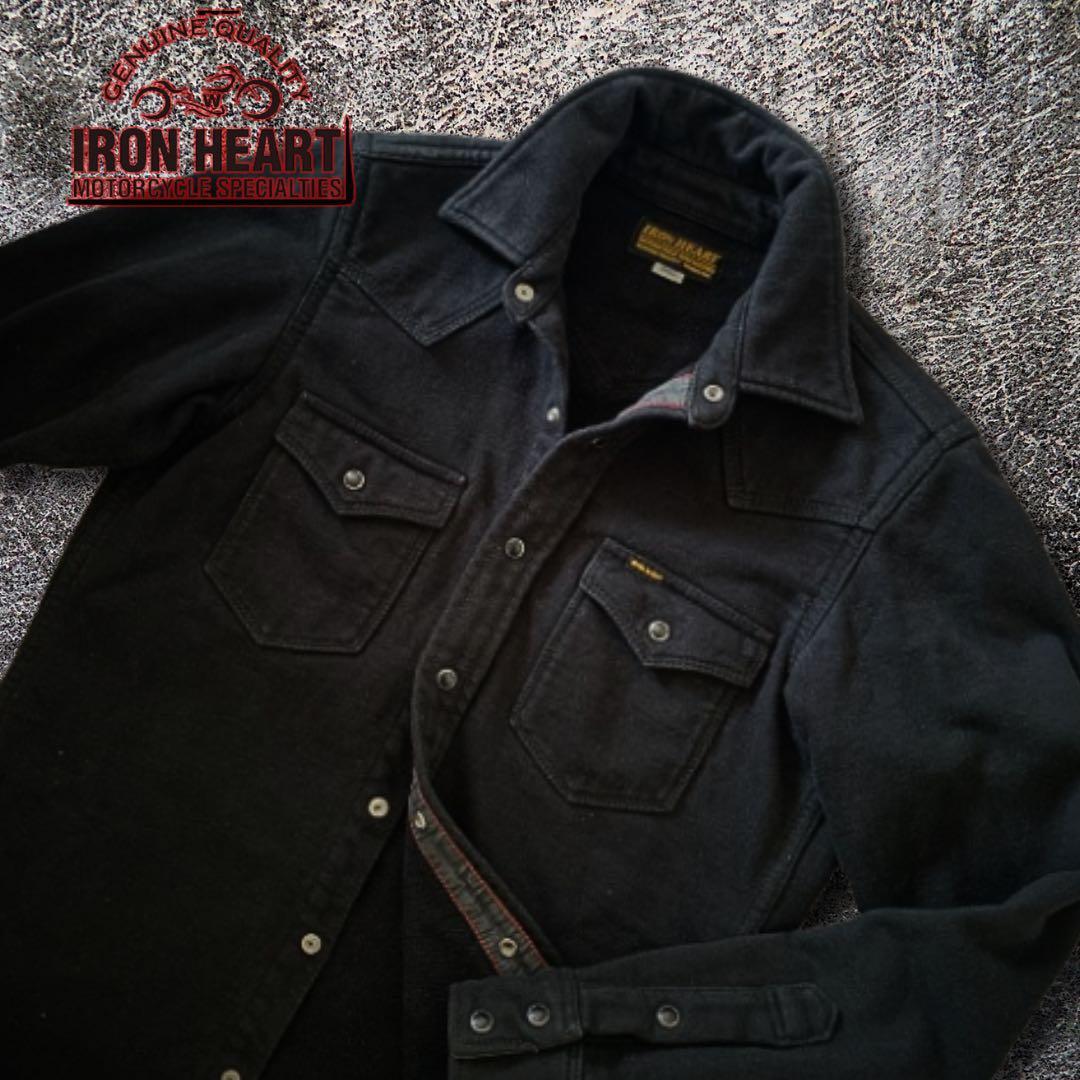 『黒鎧◎』IRON HEART(アイアンハート)エクストラヘビースウェットシャツ