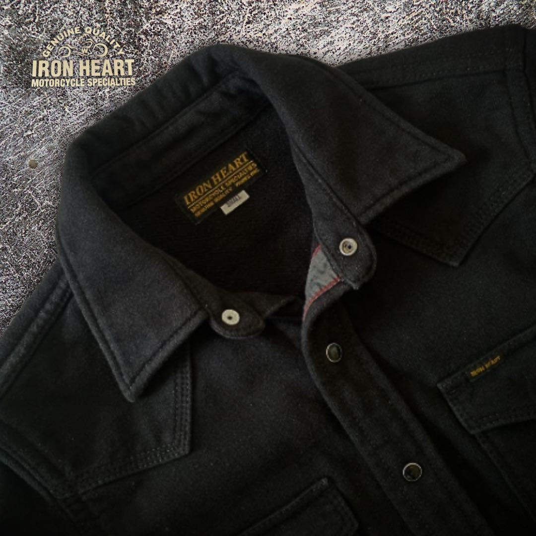 『黒鎧◎』IRON HEART(アイアンハート)エクストラヘビースウェットシャツ