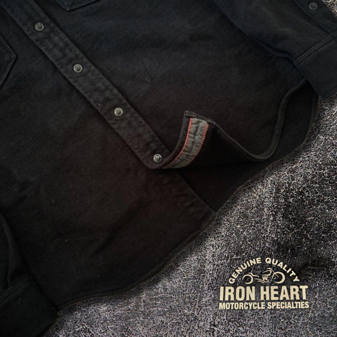 『黒鎧◎』IRON HEART(アイアンハート)エクストラヘビースウェットシャツ