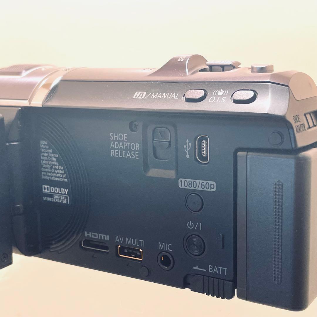 【美品】 Panasonic HC-V700M ビデオカメラ