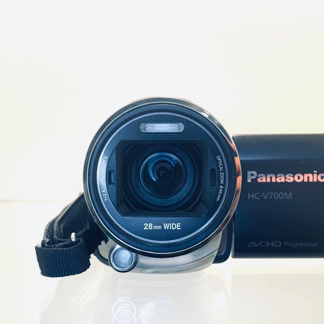 【美品】 Panasonic HC-V700M ビデオカメラ