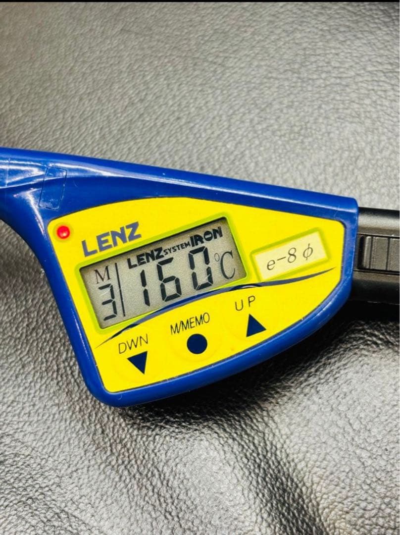 超美品　LENZ 【e-8φ】レンツアイロン丸8㎜　現行モデル　ラバー新品