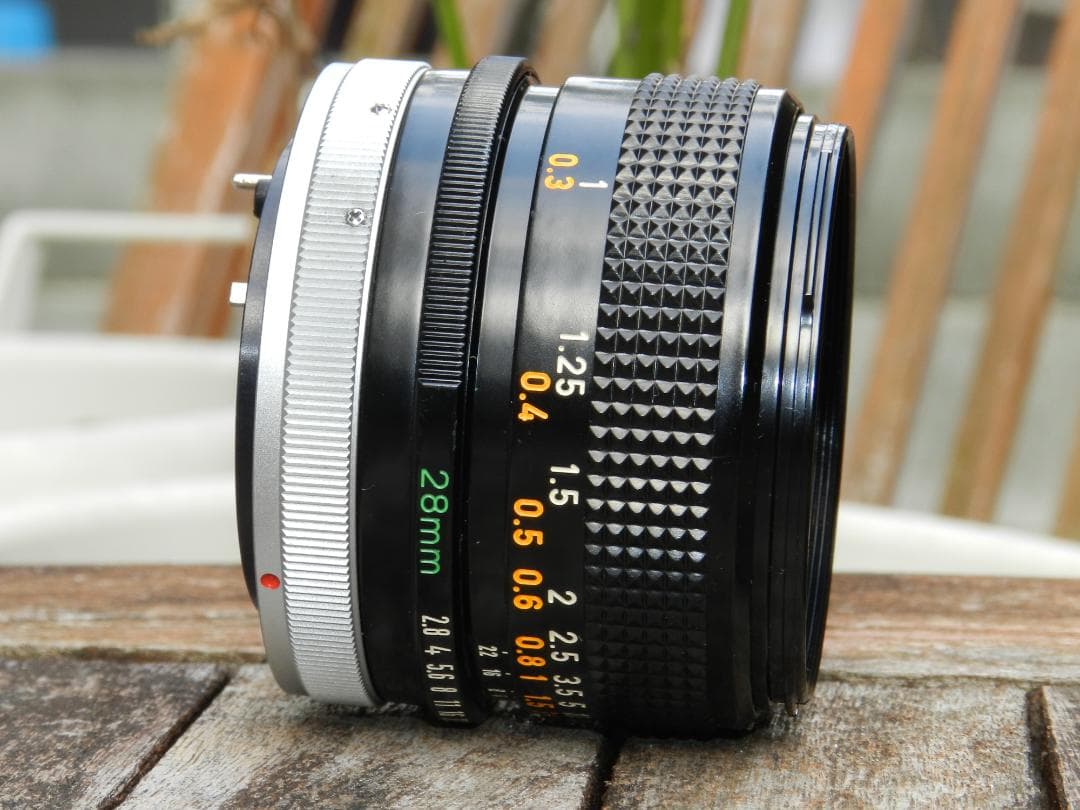 極美品 Canon AE-1 Program カメラ FD 28 2.8 レンズ