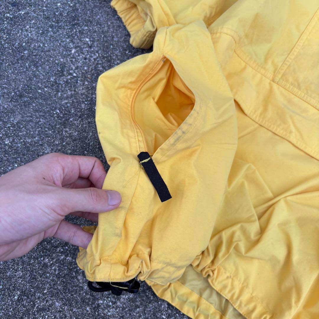 90s NIKE アノラックパーカー 銀タグ tech メッシュ パッカブル