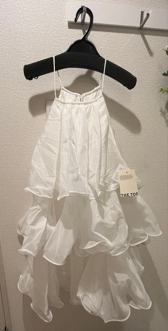 THE TOÉ Hesiod Frills Dress Sサイズ