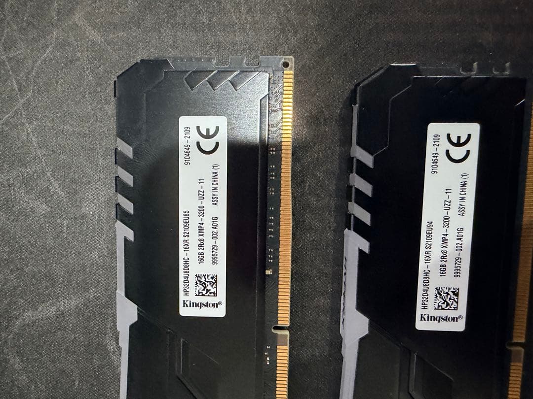 HyperX FURY DDR4-3200 32GB(16GB×2)メモリセット