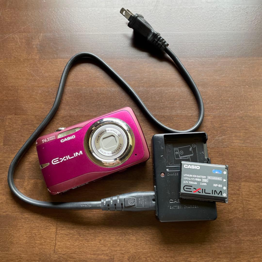 CASIO EXILIM 14.1メガピクセル コンパクトデジタルカメラ