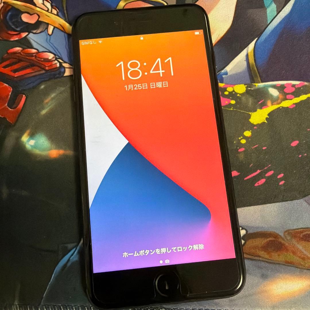 【中古】iPhone8plus 256GB スペースグレイ SIMフリー