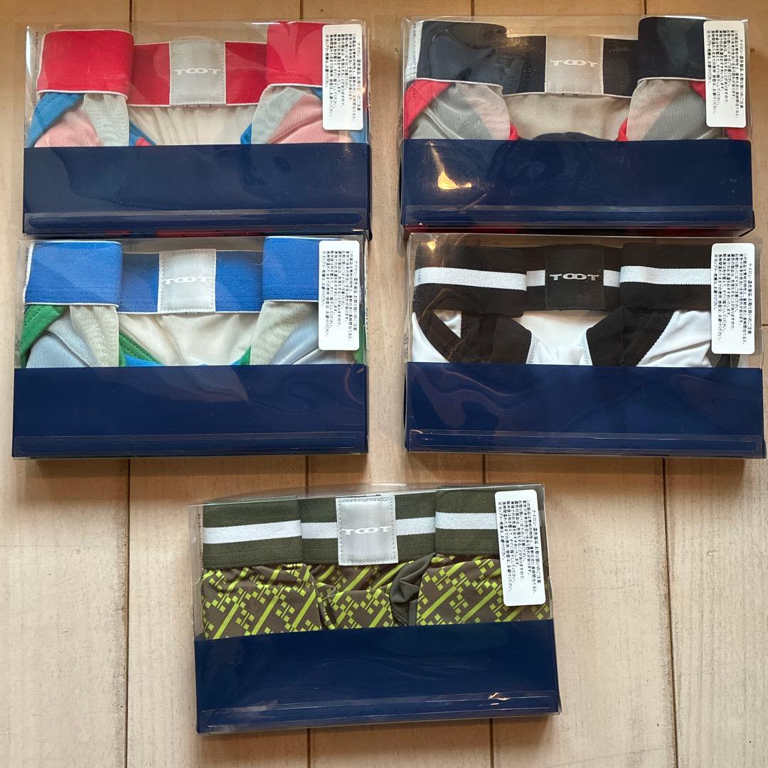 TOOT ボクサーブリーフ 5点　新品未使用　Sサイズ　週末まで値引