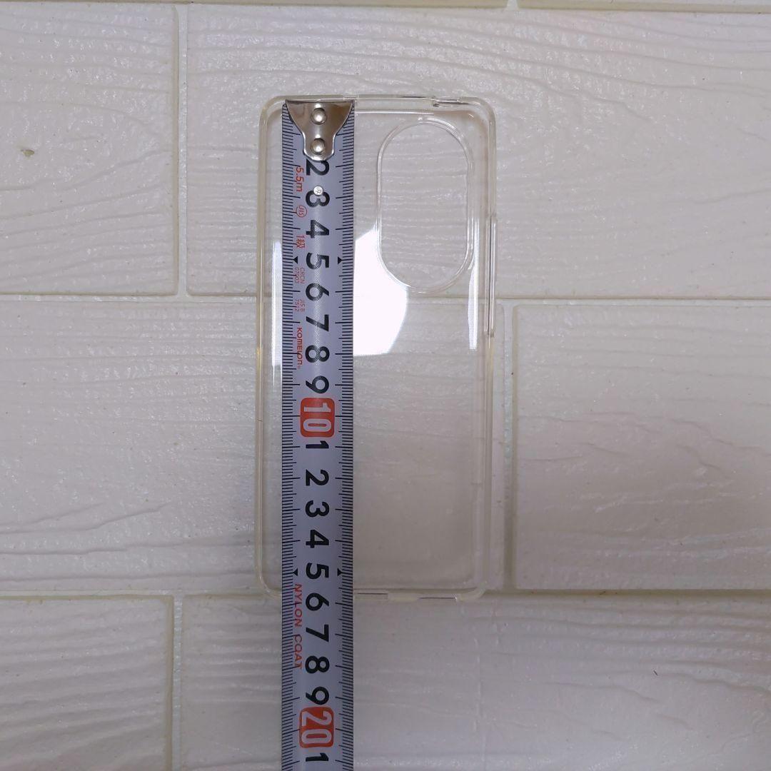 スマホケース カバー クリア ソフト フィルム2枚付き