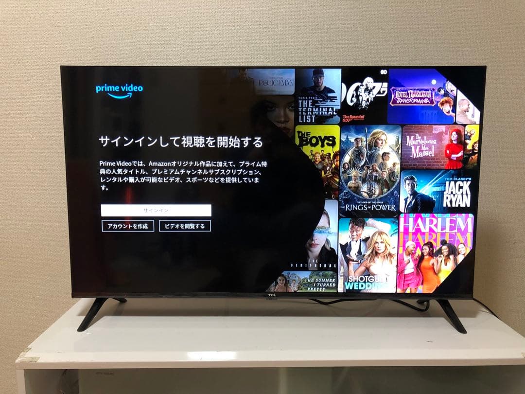2024年製！ TCL 40V型 液晶テレビ Google TV 40S5400