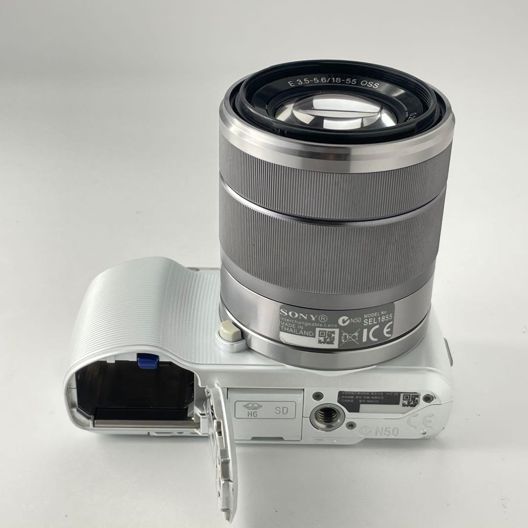 【国際版・返品保証】Sony NEX-C3 ホワイト レンズキット