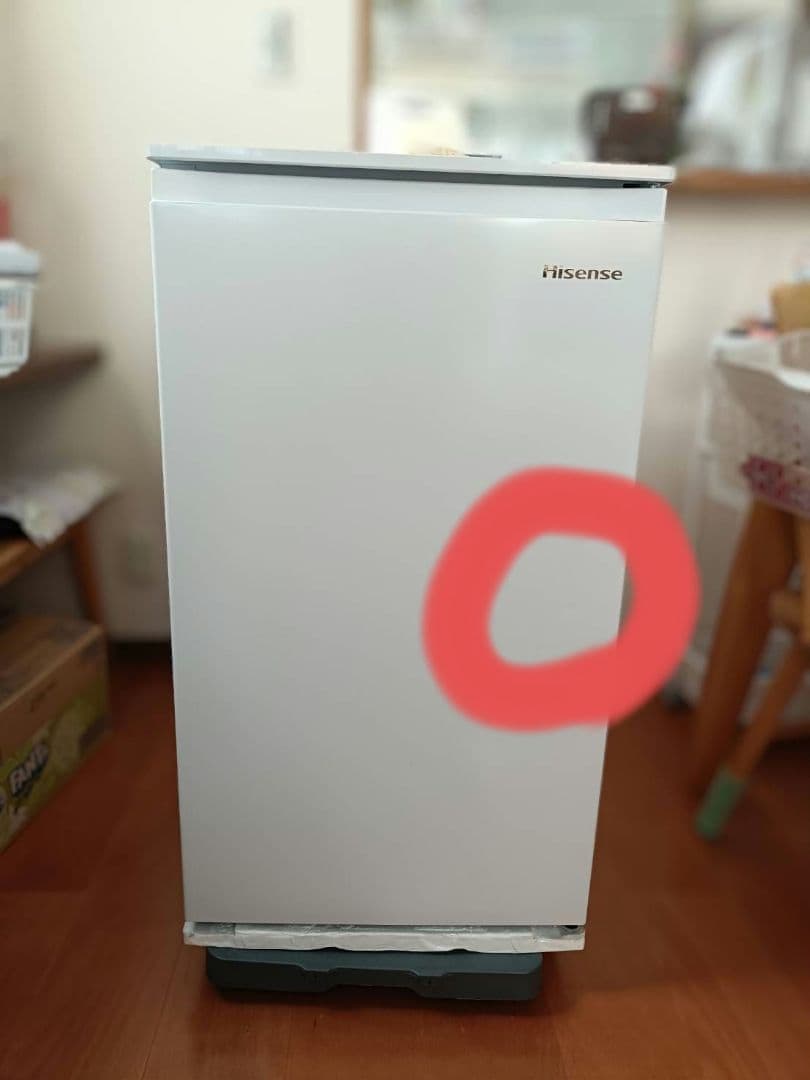 Hisense 縦型冷凍庫 ホワイト