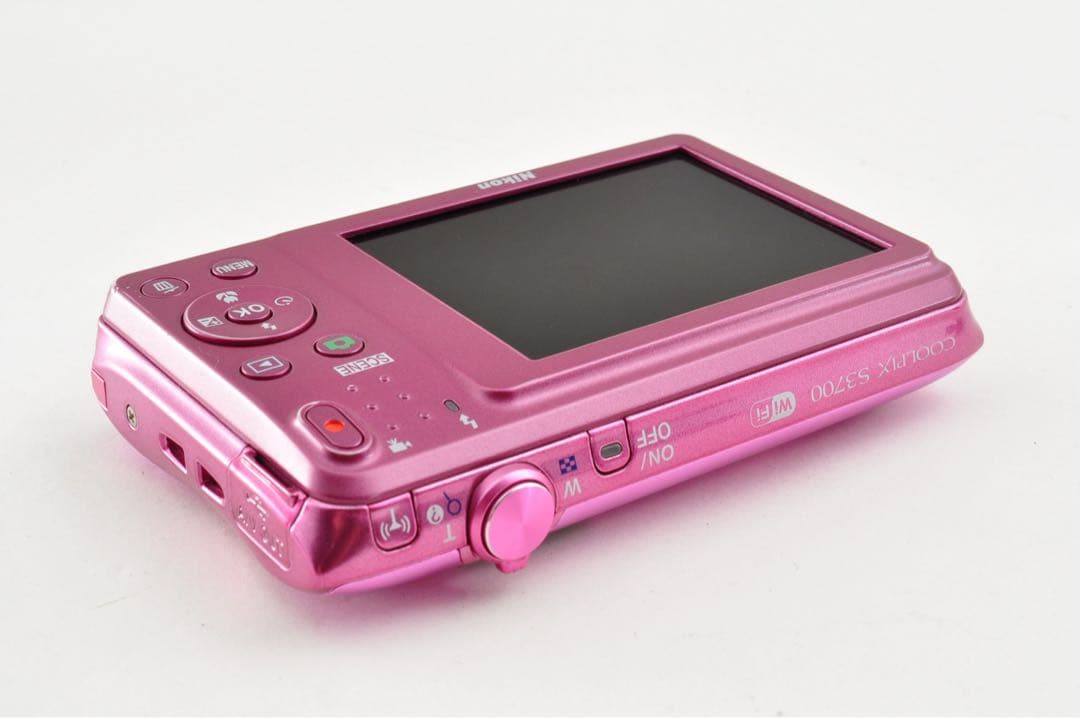美品　NIKON COOLPIX S3700 ピンク　コンパクトデジタルカメラ