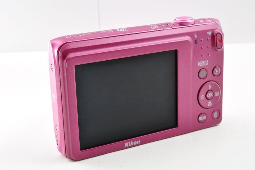 美品　NIKON COOLPIX S3700 ピンク　コンパクトデジタルカメラ