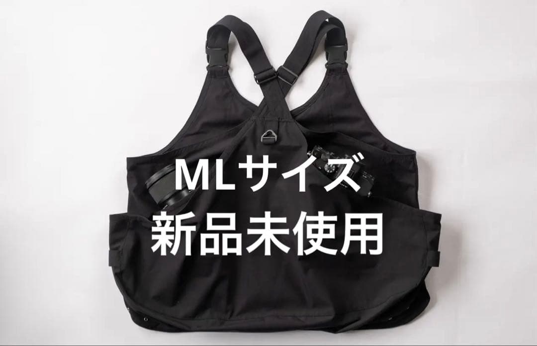 drip ゆーとび 究極のカメラマンベスト MLサイズ 黒 ドリップ