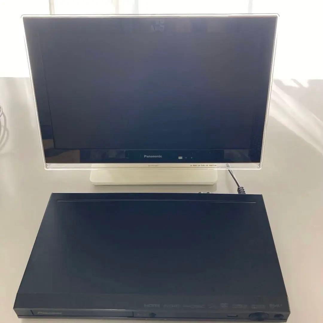 Panasonic ポータブルテレビ & パイオニアBlu-rayプレーヤー