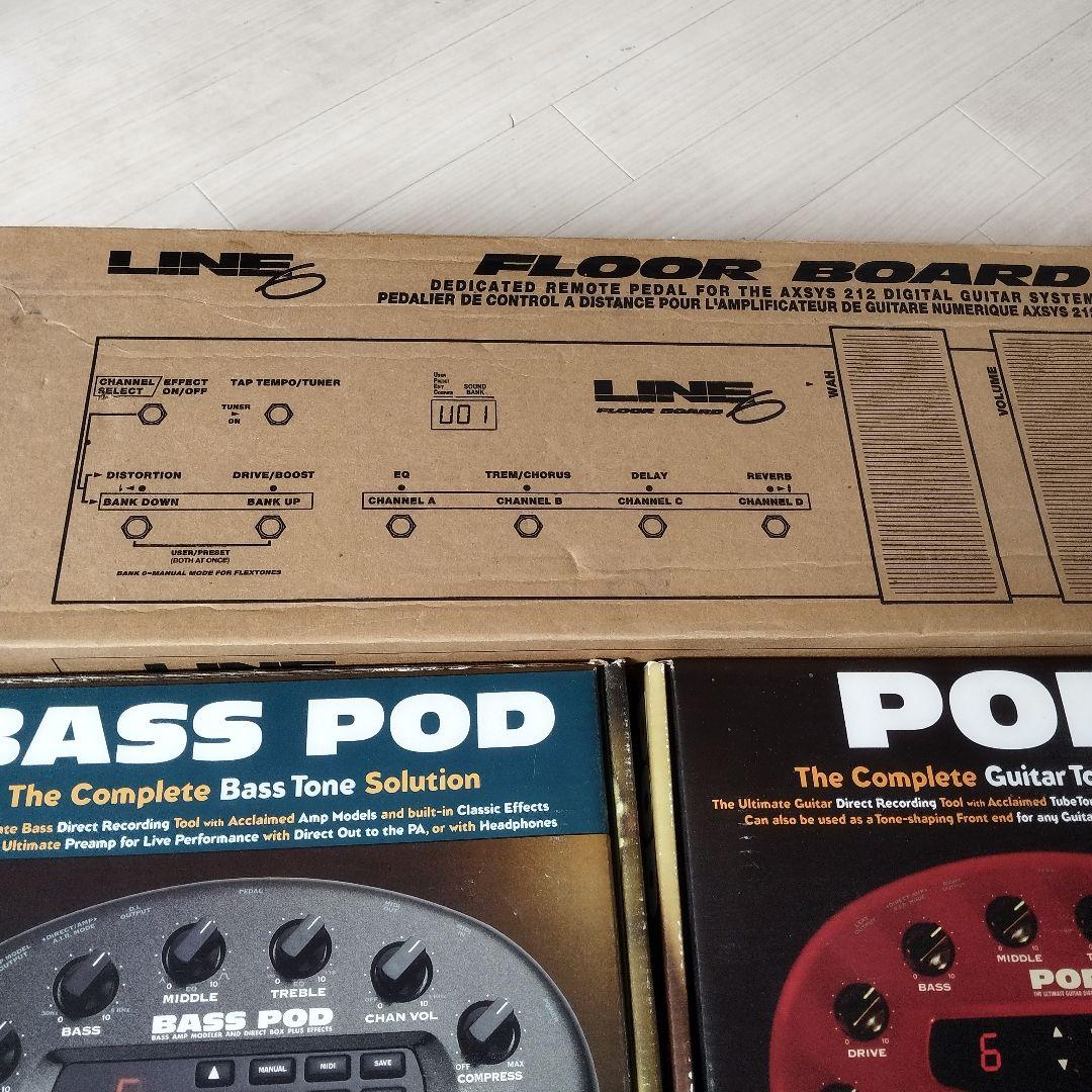 LINE6 フットスイッチ　ベースエフェクター