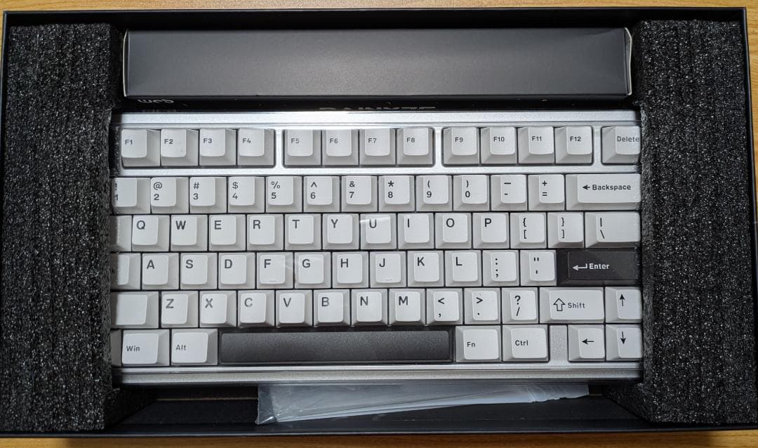 【ほぼ未使用】WOBKEY Rainy 75 Lite Silver US配列