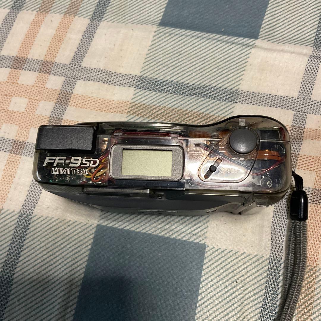 RICOH フイルムカメラ　FF-9SD LIMITED スケルトン。