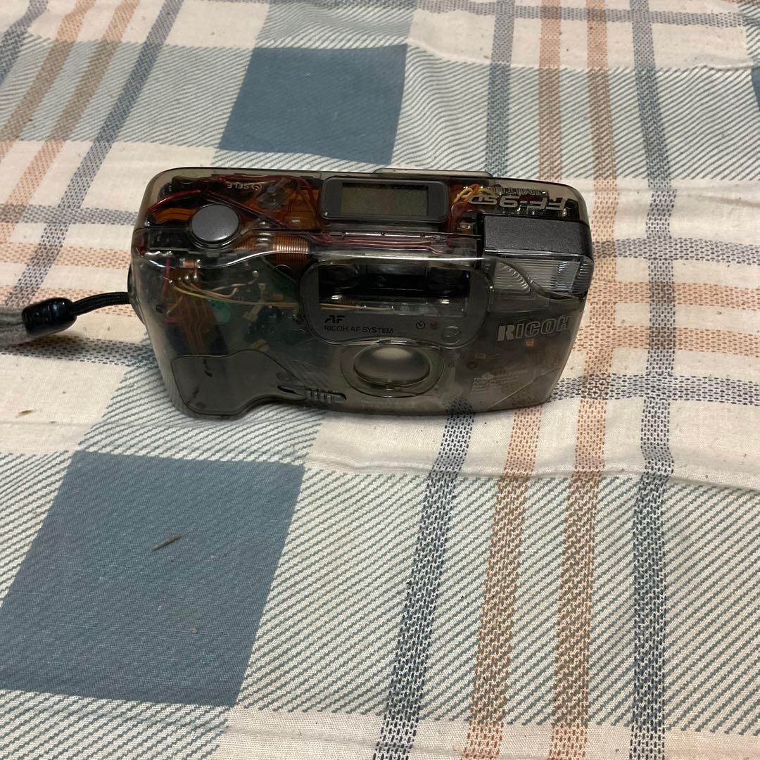 RICOH フイルムカメラ　FF-9SD LIMITED スケルトン。