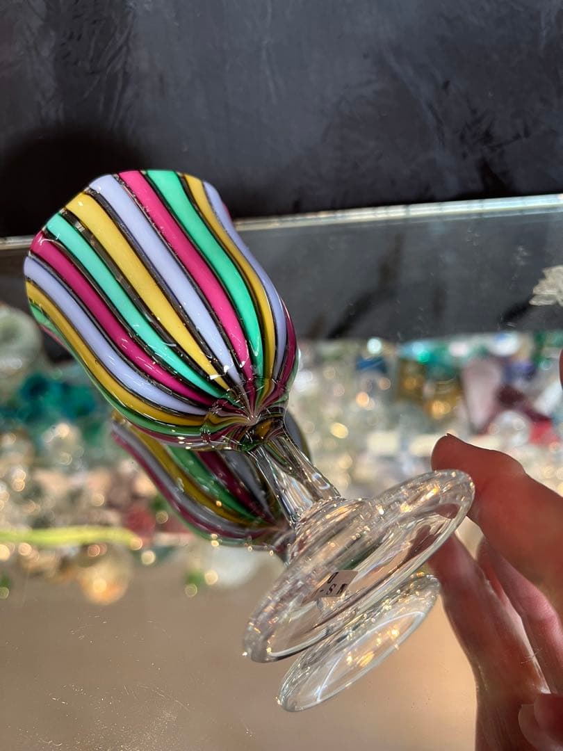 モリーネ　ヴェネチア　モリーネ　ワイン　MS-03-D カメイガラス