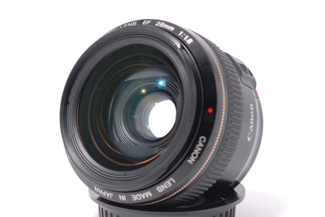 【訳アリ特価】Canon EF 28mm F1.8 USM エモい描写 フレア