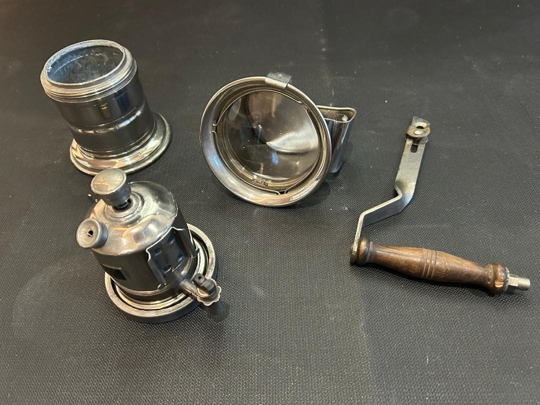 カーバイトランプ実機 磯村産業 第256号型 手提瓦斯ランプ みつびし